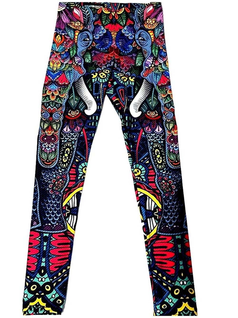 Gear Bunch Pop Art Yoga Pants Leggings Small Elephant